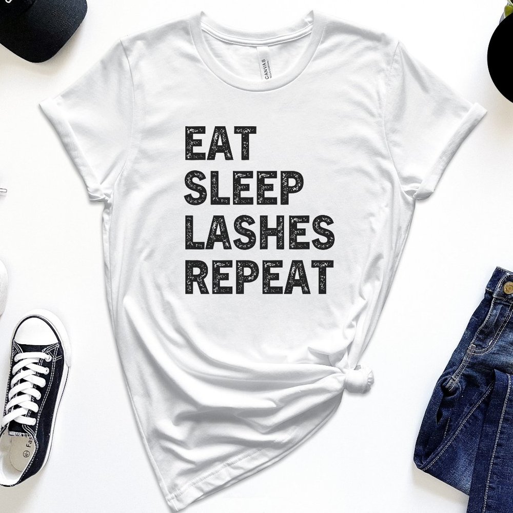 Eat Sleep Lashes Repeat